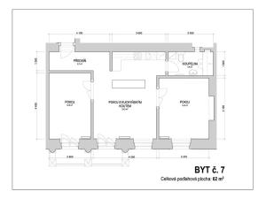 Pronájem bytu 3+kk, Praha - Nové Město, Žitná, 62 m2