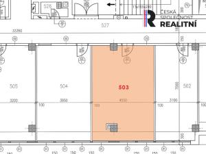 Pronájem kanceláře, Zlín, Kvítková, 25 m2