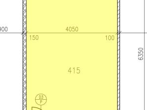 Pronájem kanceláře, Zlín, Kvítková, 18 m2