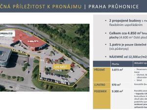 Pronájem výrobních prostor, Praha - Šeberov, 4850 m2