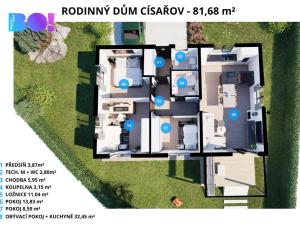 Prodej rodinného domu, Císařov, 82 m2