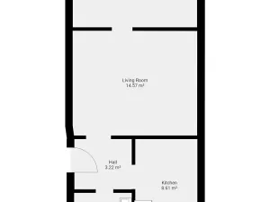 Pronájem bytu 2+1, Děčín, Na Úpatí, 55 m2