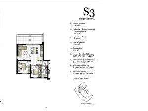 Prodej bytu 3+kk, Murter, Chorvatsko, 68 m2