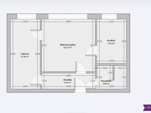 Prodej bytu 2+1, Hanušovice, Na Holbě, 45 m2