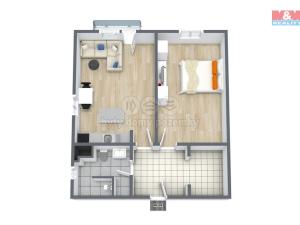 Prodej bytu 2+kk, Ostrov, Severní, 53 m2