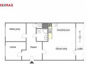 Pronájem bytu 3+kk, Praha - Podolí, Pujmanové, 66 m2