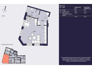 Prodej bytu 1+kk, Kralupy nad Vltavou, S. K. Neumanna, 52 m2