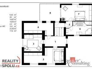 Prodej rodinného domu, Kralupy nad Vltavou - Lobeček, Kuzmínova, 350 m2