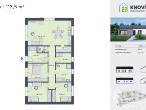 Prodej rodinného domu, Knovíz, Na Hrudném, 114 m2