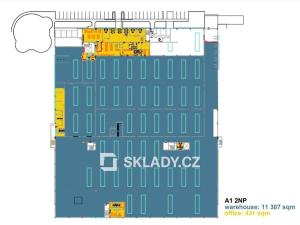 Pronájem skladu, Říčany, 22000 m2