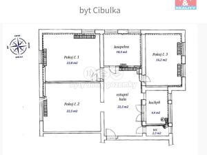 Prodej bytu 3+kk, Praha, Před Cibulkami, 105 m2