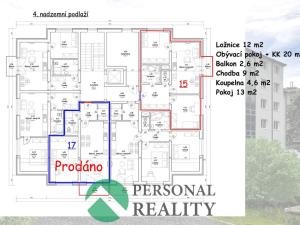 Prodej bytu 3+kk, Lázně Kynžvart, Královské svahy, 61 m2