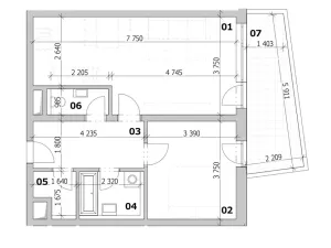 Prodej bytu 2+kk, Karlovy Vary, 60 m2