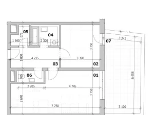 Prodej bytu 2+kk, Karlovy Vary, 60 m2