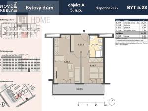 Prodej bytu 2+kk, Praha - Vysočany, 44 m2