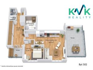 Prodej bytu 2+kk, Karlovy Vary, Dubová, 77 m2