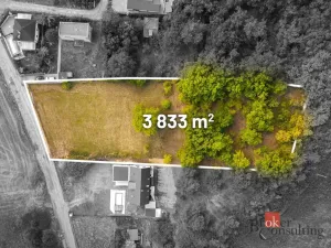 Prodej pozemku pro bydlení, Beroun, samota Na Vinici, 3833 m2