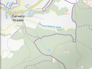 Prodej lesa, Červený Hrádek, 1467 m2