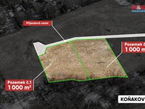 Prodej pozemku pro bydlení, Český Těšín - Koňákov, 1000 m2