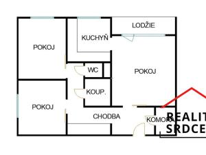 Pronájem bytu 3+1, Ostrava, Jaromíra Matuška, 62 m2