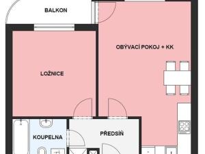 Pronájem bytu 2+kk, Brno, Místní, 53 m2