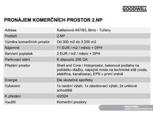 Pronájem obchodního prostoru, Brno, Kaštanová, 1000 m2