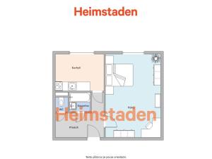 Pronájem bytu 1+1, Havířov - Šumbark, Okružní, 38 m2