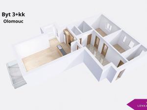 Pronájem bytu 3+kk, Olomouc - Řepčín, gen. Píky, 91 m2