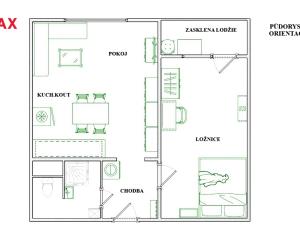 Prodej bytu 1+1, Česká Lípa, Hradecká, 40 m2