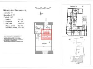 Prodej bytu 1+kk, Olomouc, 8. května, 22 m2