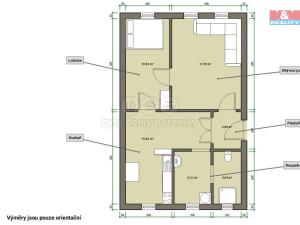 Pronájem bytu 2+1, Karlovy Vary, Na Vyhlídce, 56 m2