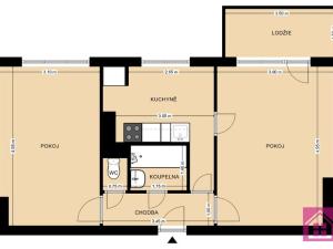 Prodej bytu 2+1, Břeclav - Poštorná, Gagarinova, 66 m2