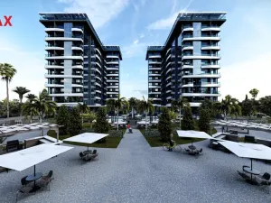 Prodej bytu 1+1, Avsallar,Turecko, 44 m2