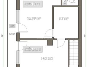 Prodej rodinného domu, Mnichovice - Myšlín, Hlavní, 122 m2