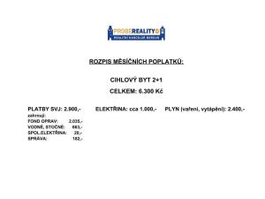 Prodej bytu 2+1, Beroun, Vladislava Vančury, 50 m2