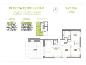 Prodej bytu 4+kk, Brno, Jerlínová, 88 m2