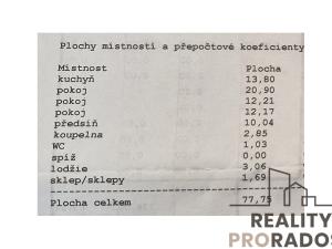 Prodej bytu 3+1, Ostrava - Zábřeh, Tarnavova, 77 m2