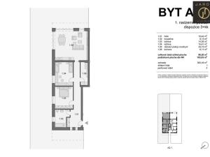 Prodej bytu 3+kk, Trutnov, Na Dílech, 103 m2