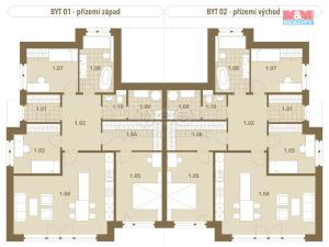 Prodej bytu 4+kk, Puklice, 106 m2