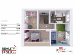 Prodej rodinného domu, Štěchovice, Hlavní, 100 m2