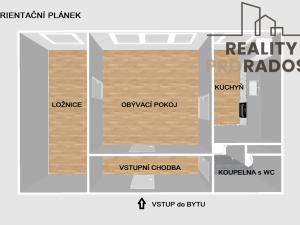 Pronájem bytu 2+1, Olomouc, Dlouhá, 42 m2