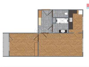 Pronájem bytu 2+1, Kutná Hora - Hlouška, Hašplířská, 57 m2