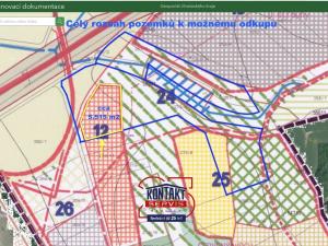 Prodej komerčního pozemku, Úsilné, 5515 m2