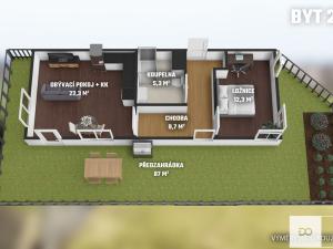 Prodej bytu 2+kk, Cerhenice, 52 m2