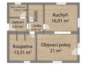 Prodej rodinného domu, Kladruby, Hřbitovní, 135 m2