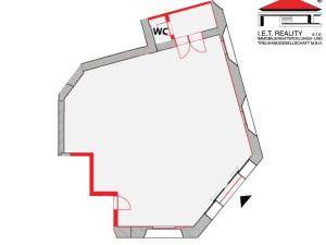 Pronájem obchodního prostoru, Brno, Křenová, 128 m2