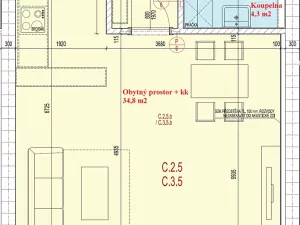 Prodej bytu 1+kk, Brno, Řípská, 49 m2