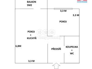 Prodej bytu 2+kk, Ostrava - Hrabůvka, Provaznická, 45 m2