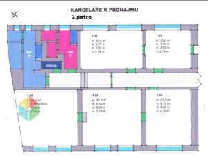 Pronájem kanceláře, Beroun - Beroun-Město, Plzeňská, 20 m2