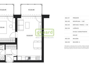 Pronájem bytu 2+kk, Hořovice, Kopřivová, 56 m2